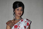 Monal Gajjar in Saree Stills